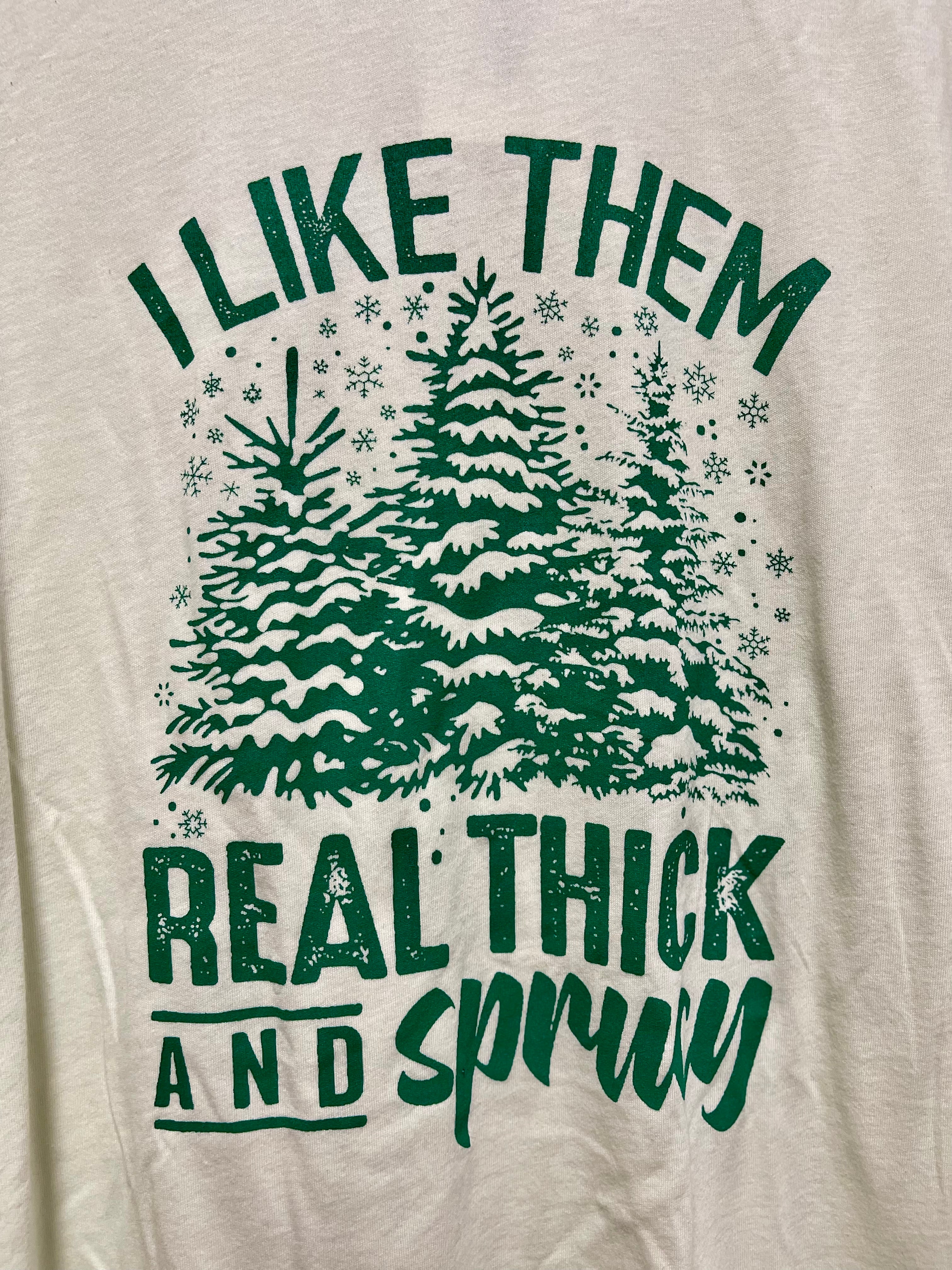 Thick Sprucy T-Shirt - Genuine, Durable Quality