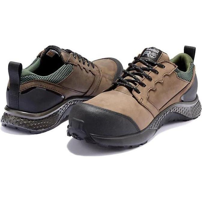 Timberland Pro Men's Reaxion Composite Toe Waterproof Work Shoe Brown