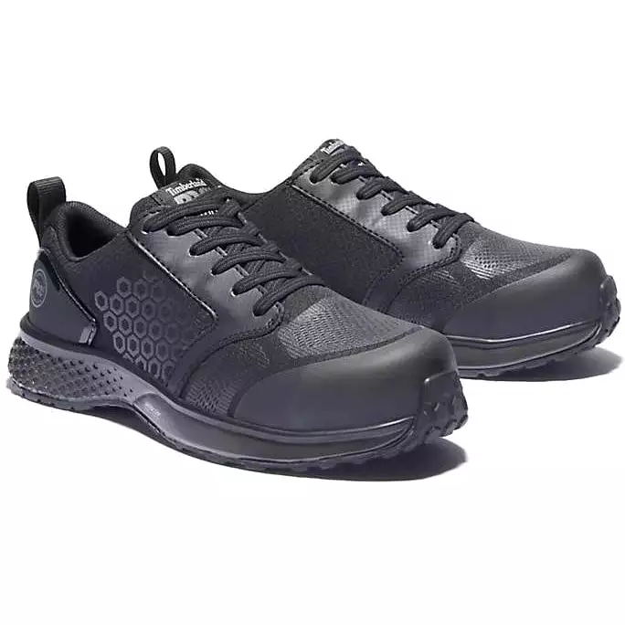 Timberland Pro Women's Reaxion Comp Toe Black Work Shoe