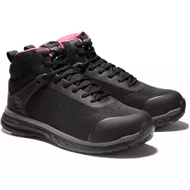 Timberland Women's Drivetrain Comp Toe Work Shoe Black TB1A1Z4P001