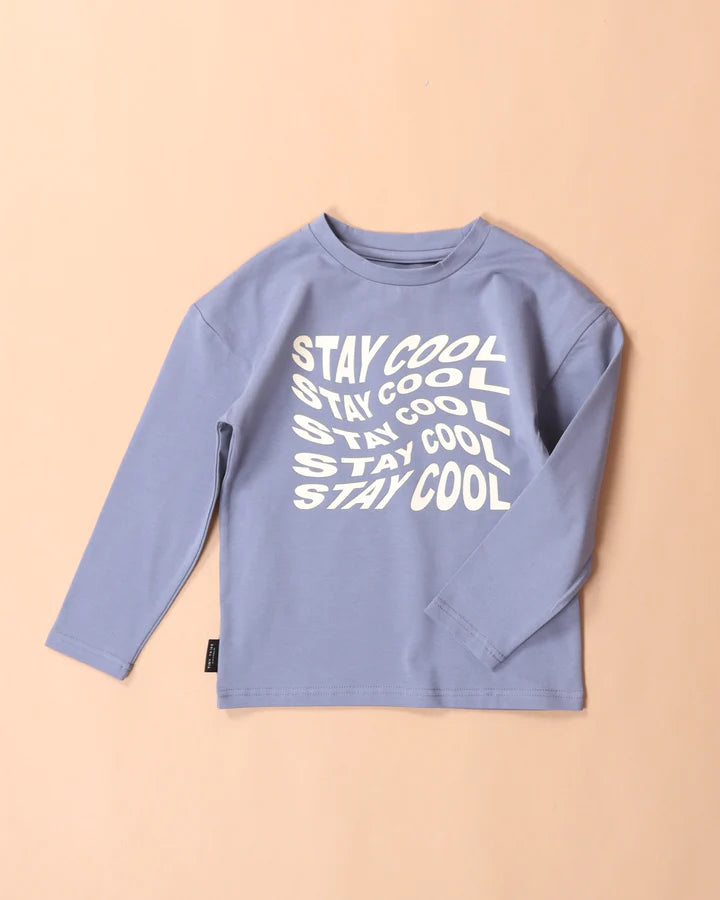 Tiny Tribe Stay Cool Tee, Drop Shoulder, trendy and fashionable.