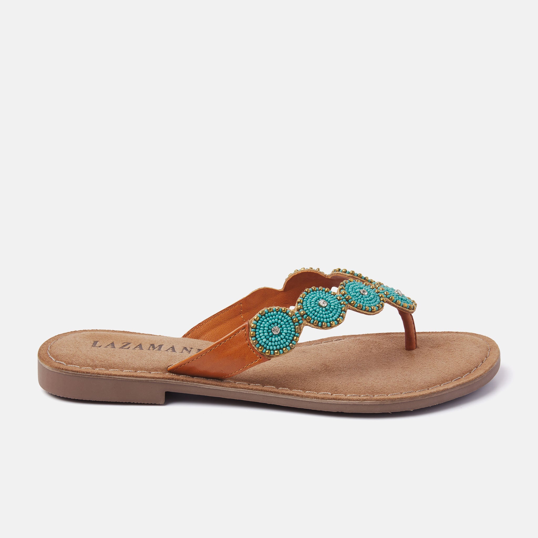 Turquoise Women's Slippers 75.453