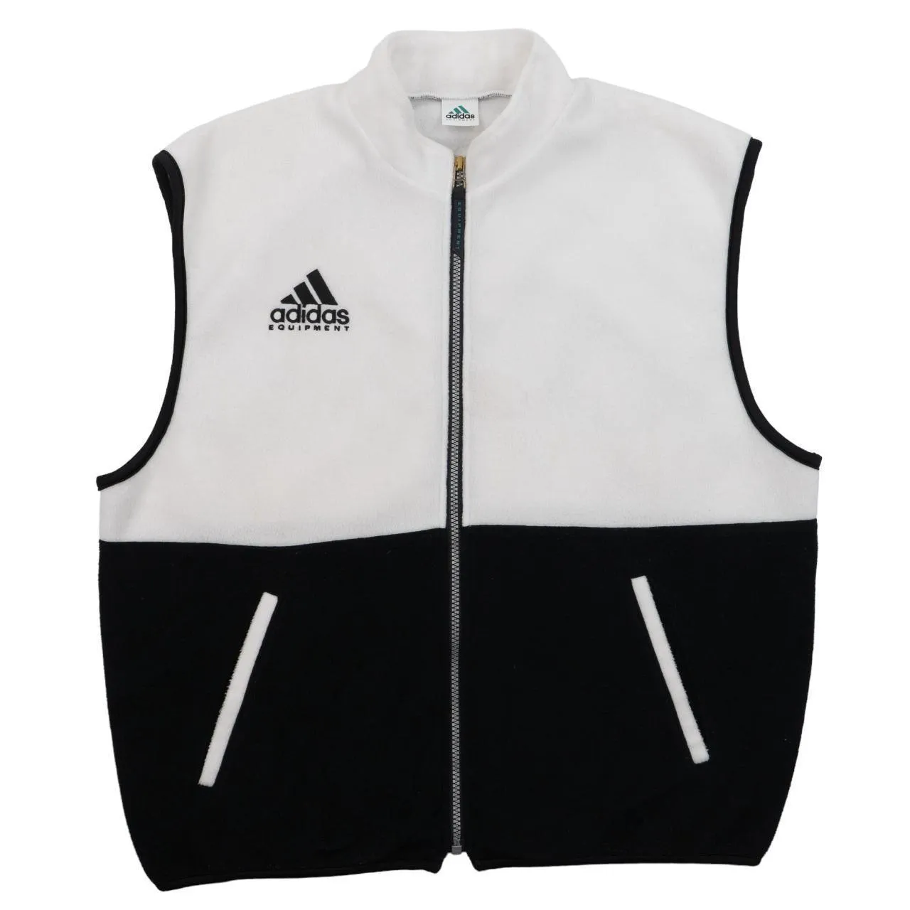 Vintage Adidas Equipment Fleece Gilet in Size S