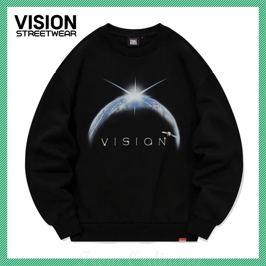 Vision Street Wear | Unisex Logo Sweatshirts - Street Style