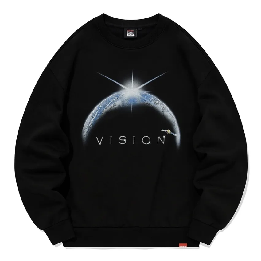 Vision Street Wear | Unisex Logo Sweatshirts - Street Style