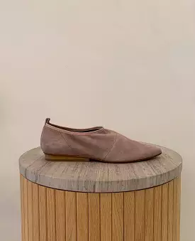 Warehouse Sale - Duba Flats Nougat Suede on Sale Now