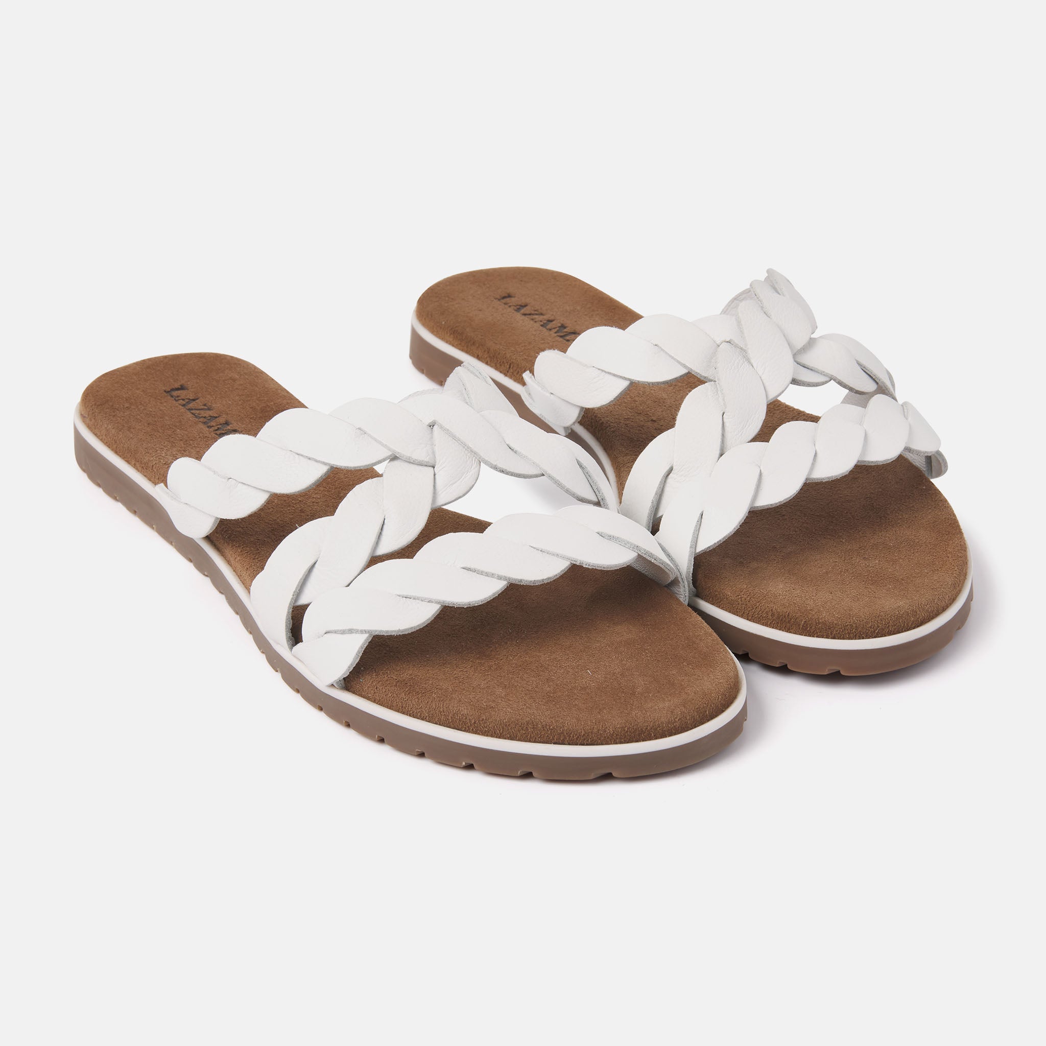 White Eden Ladies Slippers