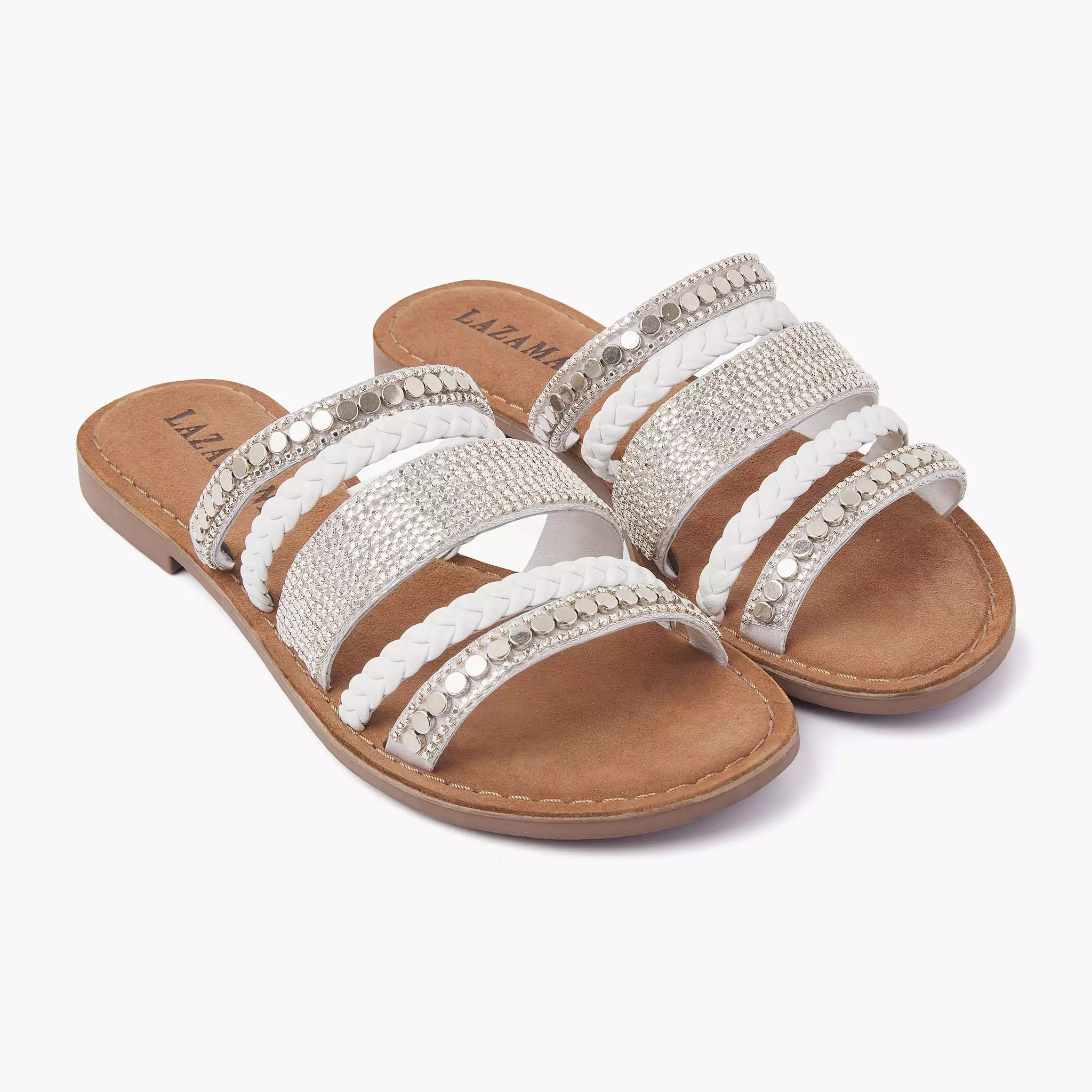 White Women's Slippers 75.531