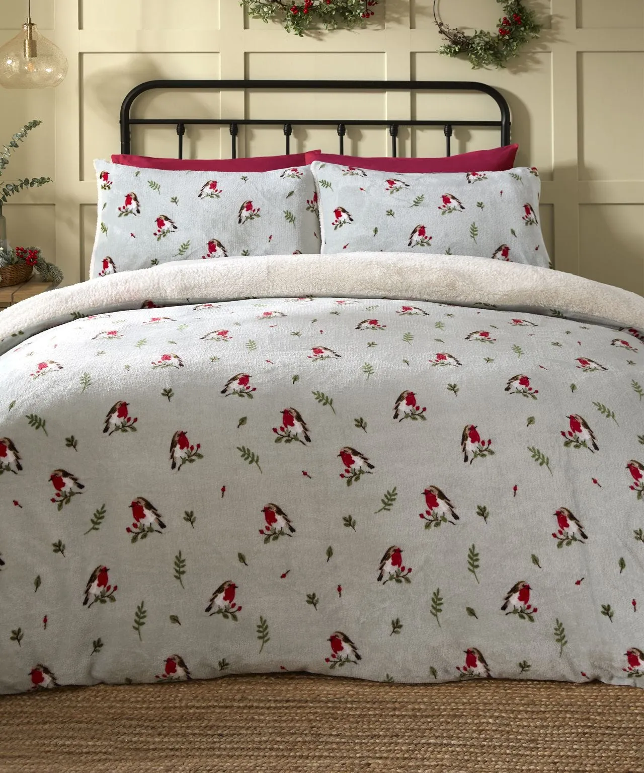 Winter-Robin-Fleece-Duvet-Set