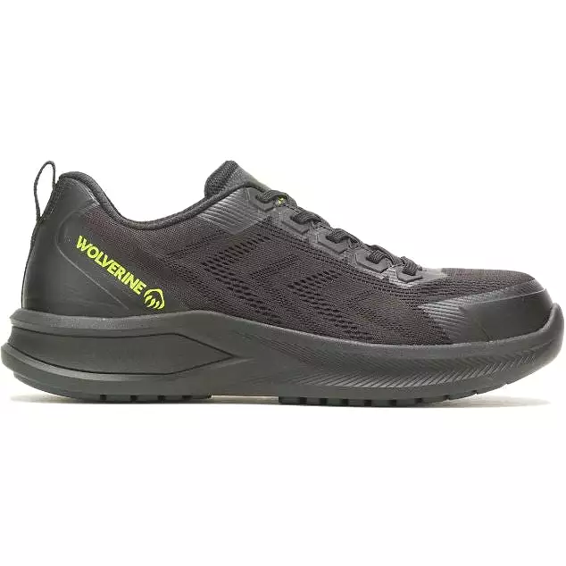 Wolverine Bolt Durashocks Knit Carbonmax Work Shoe - Black