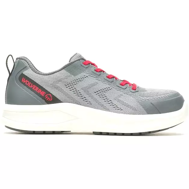 Wolverine Bolt Durashocks Knit Carbonmax Work Shoe - Grey - W231002