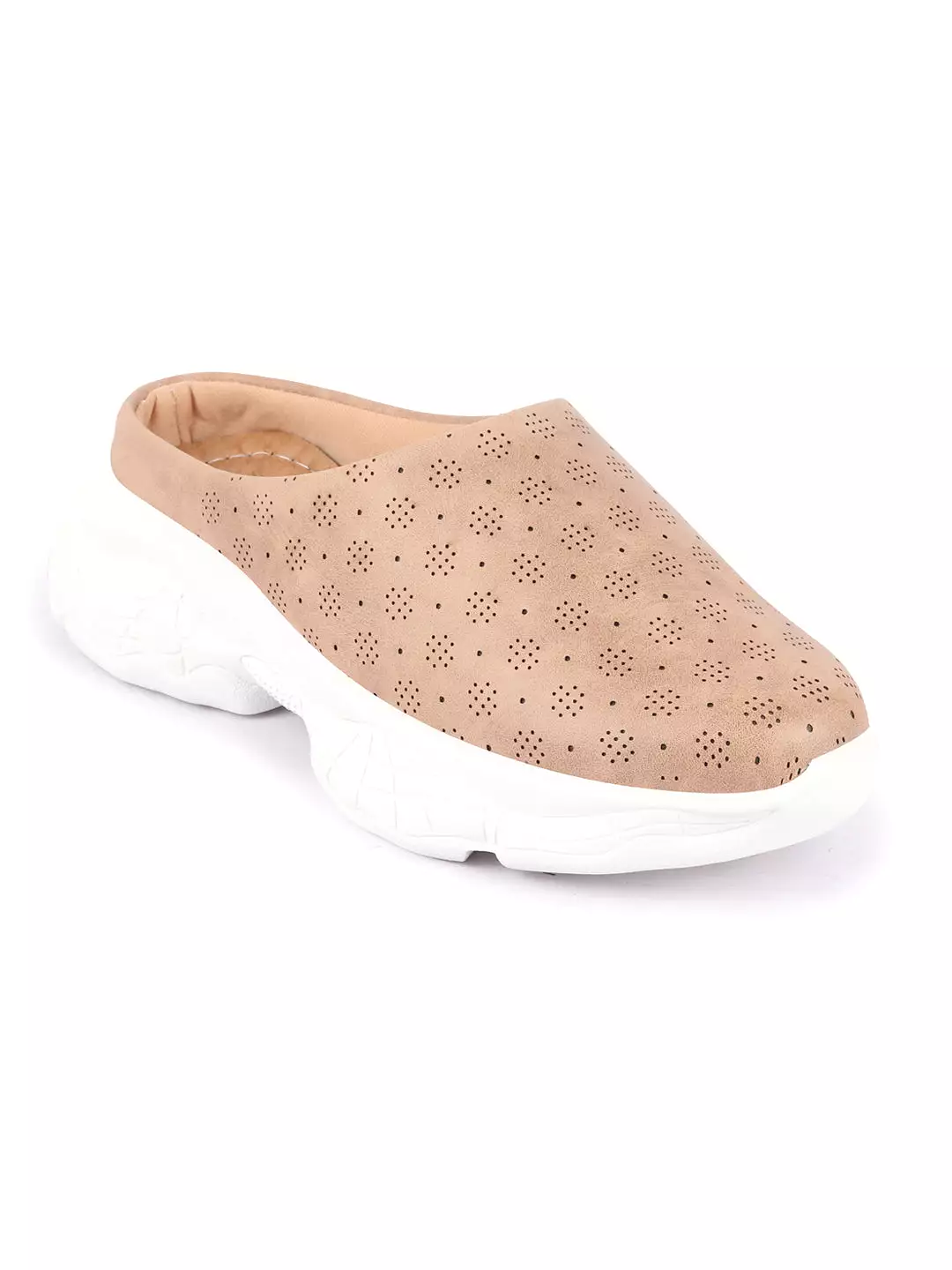 Women Backless Slip-On Mules Shoes with Classic Design