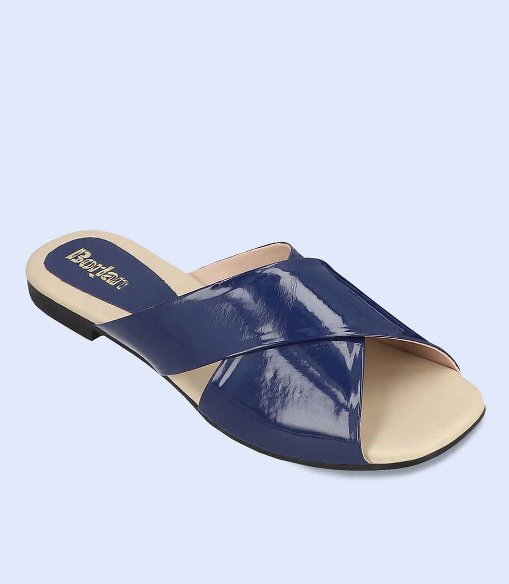 women casual slipper navy