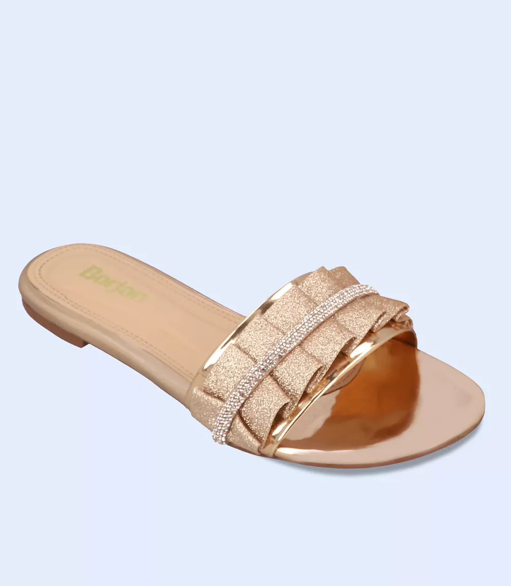 Women Formal Slipper - BW8746 Champagne