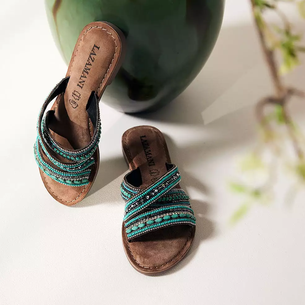 Women's Aqua Slippers 75.474