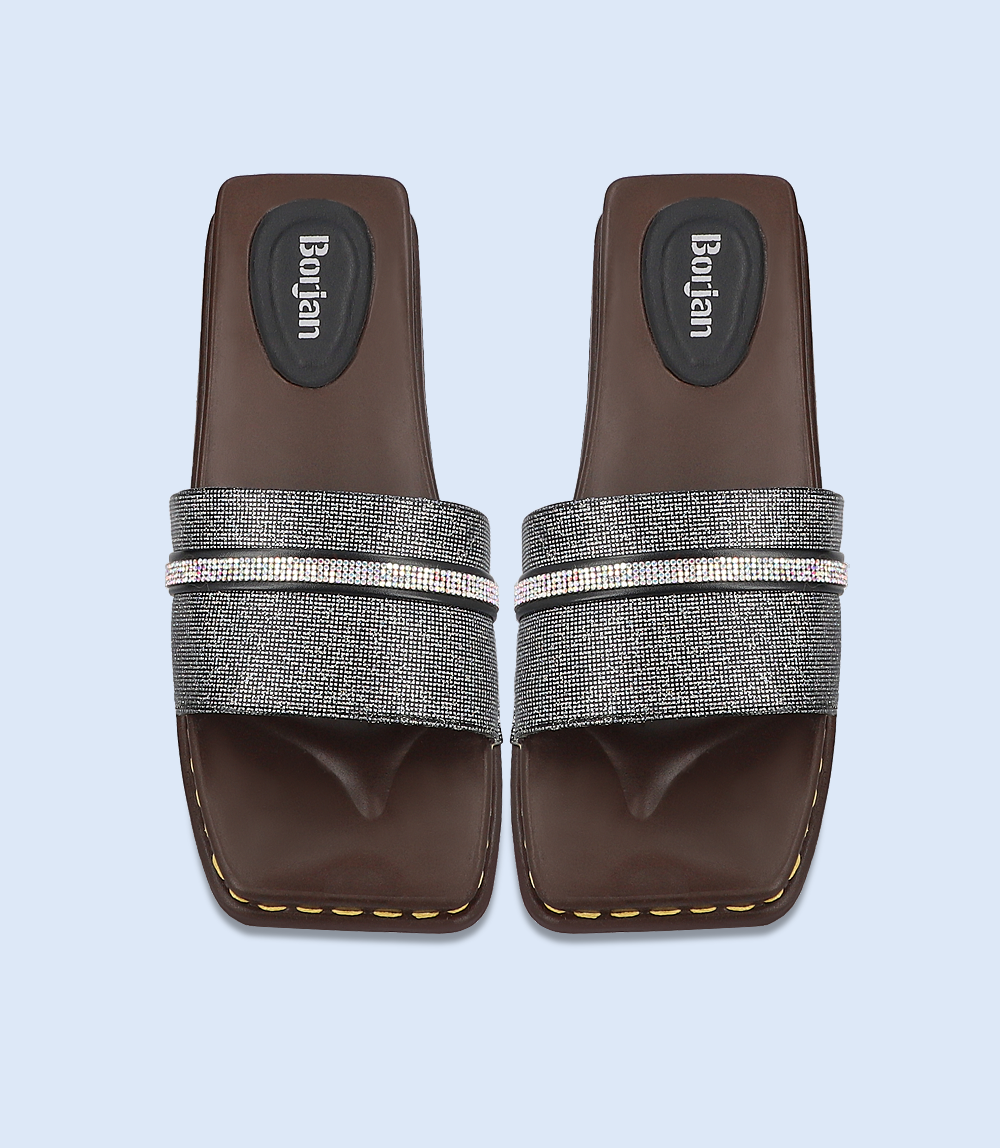 Women's Black Casual Slipper