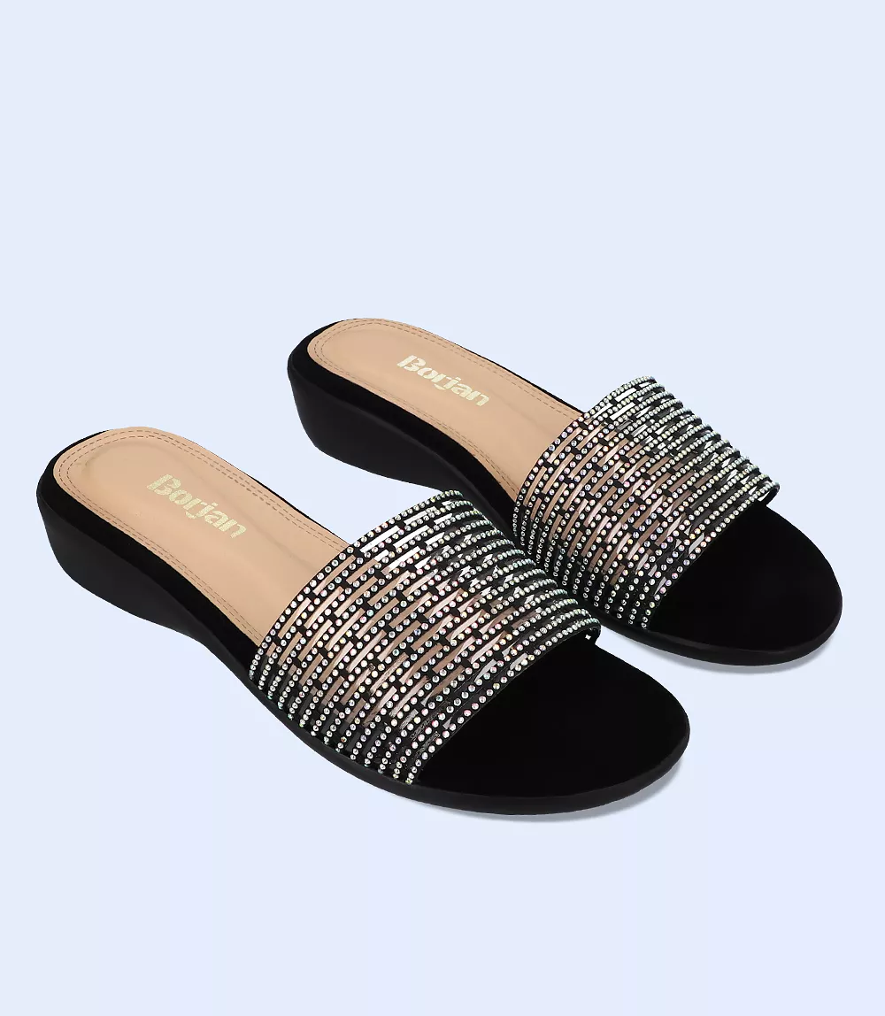 Women's Black Formal Slipper