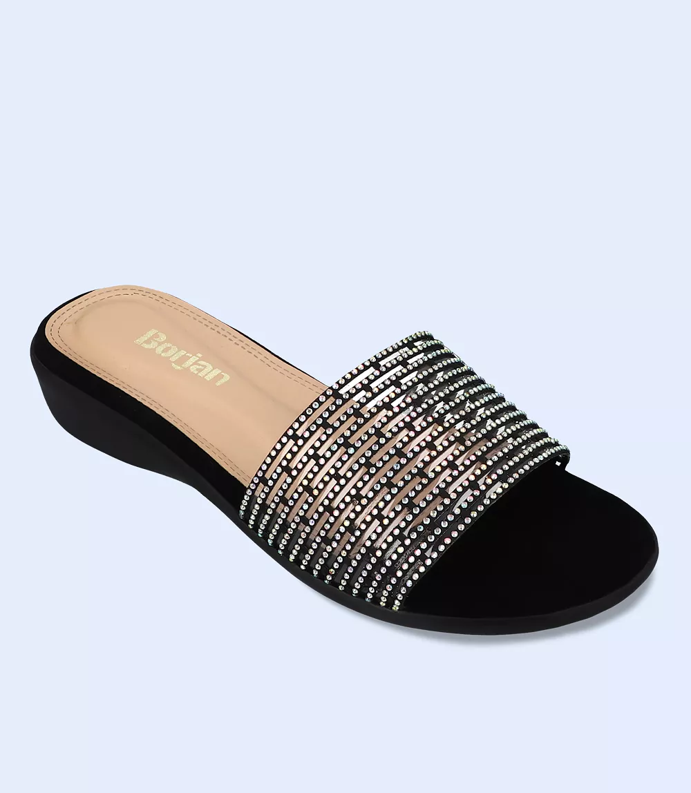 Women's Black Formal Slipper