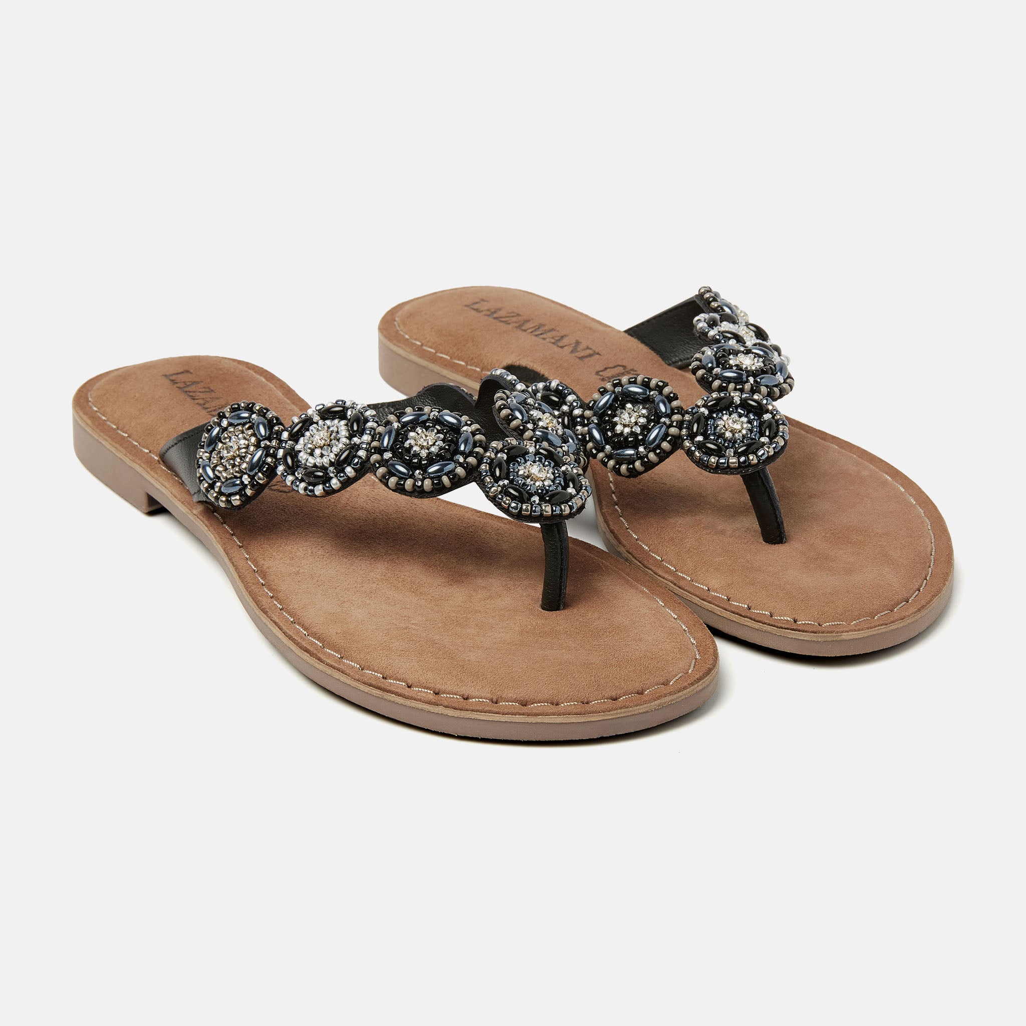 Women's Black Slippers