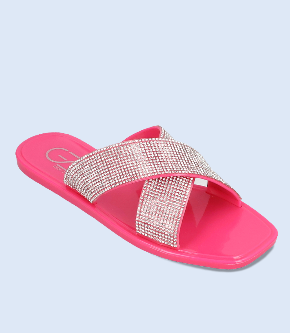 Women's Casual Slipper - Fuschia color - BW7104