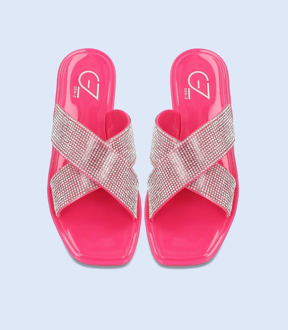 Women's Casual Slipper - Fuschia color - BW7104