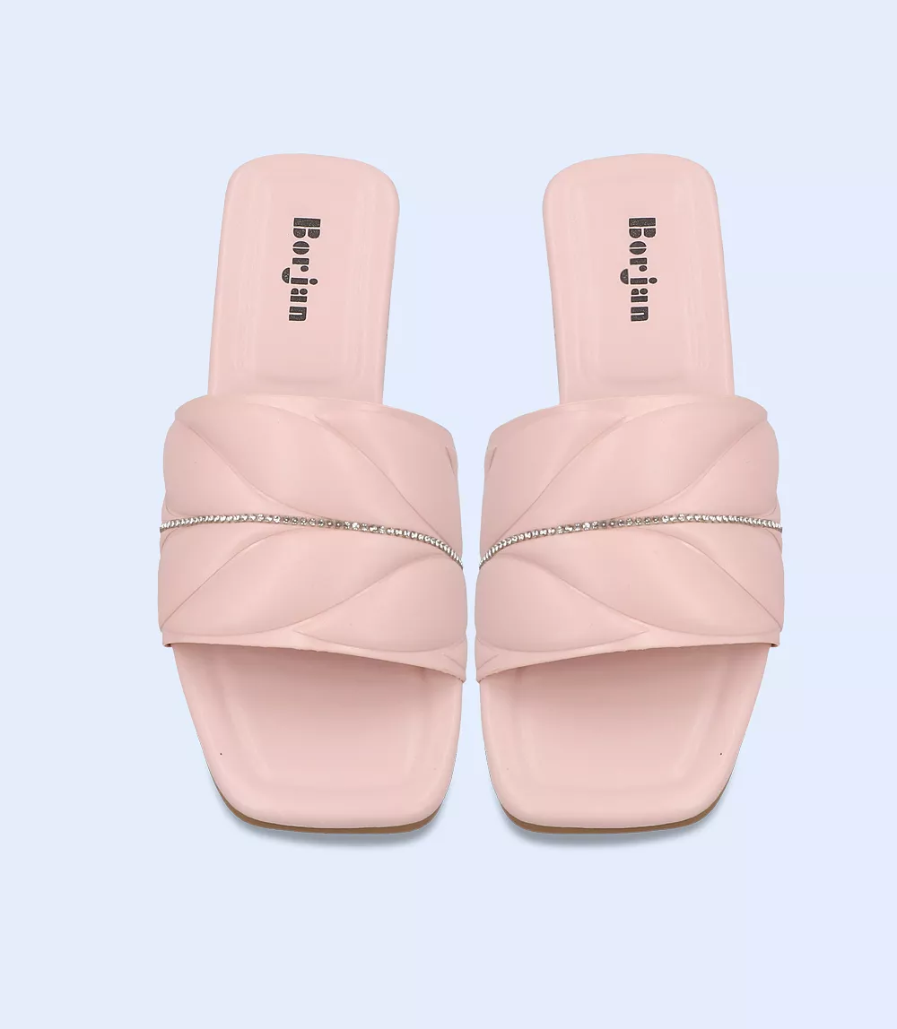 Women's Casual Slipper in Tea Pink - BW7342