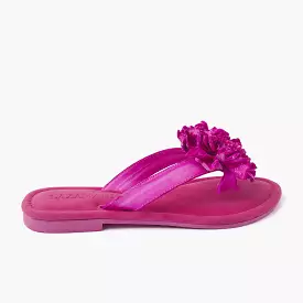 Women's Fuchsia Slippers Size 33.517