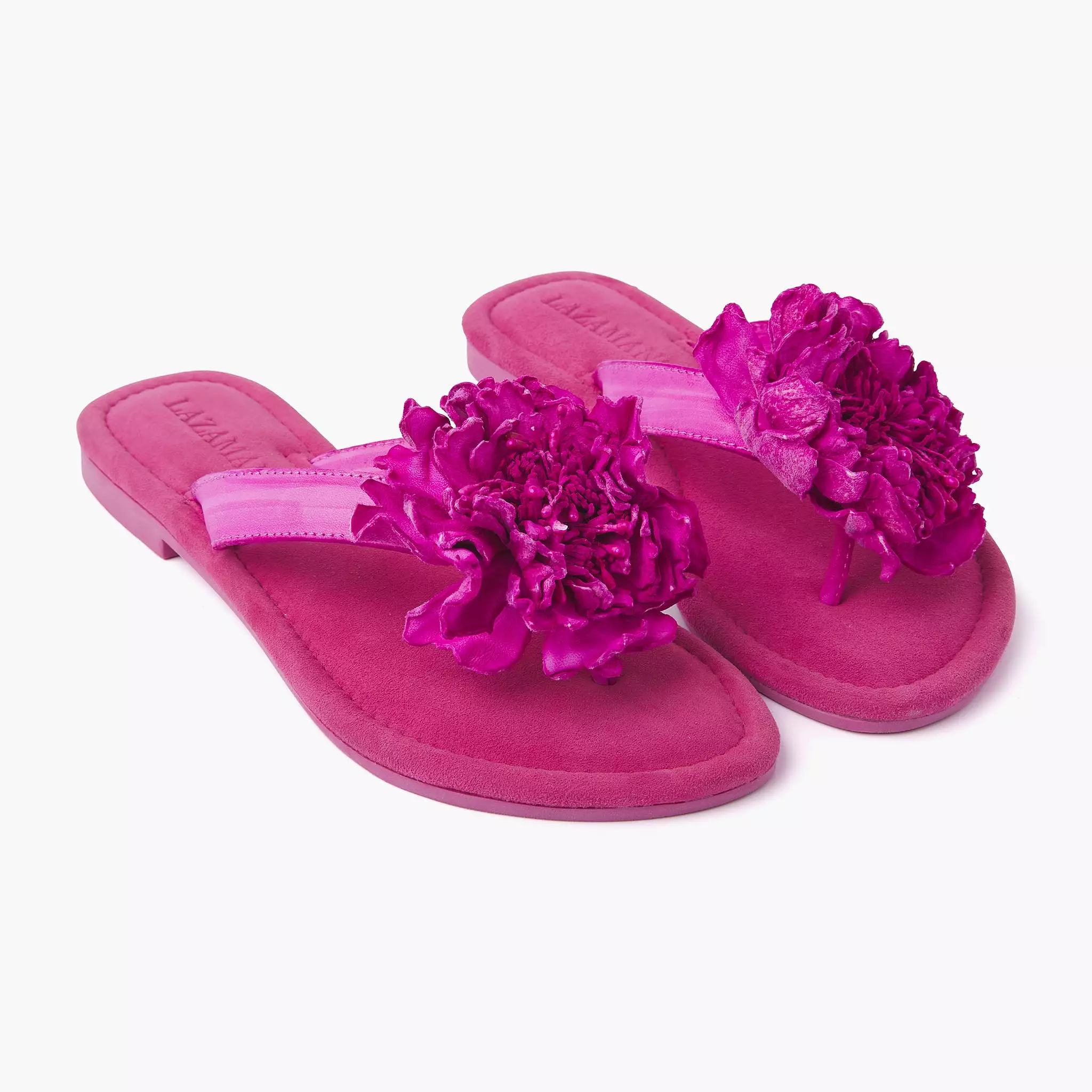 Women's Fuchsia Slippers Size 33.517