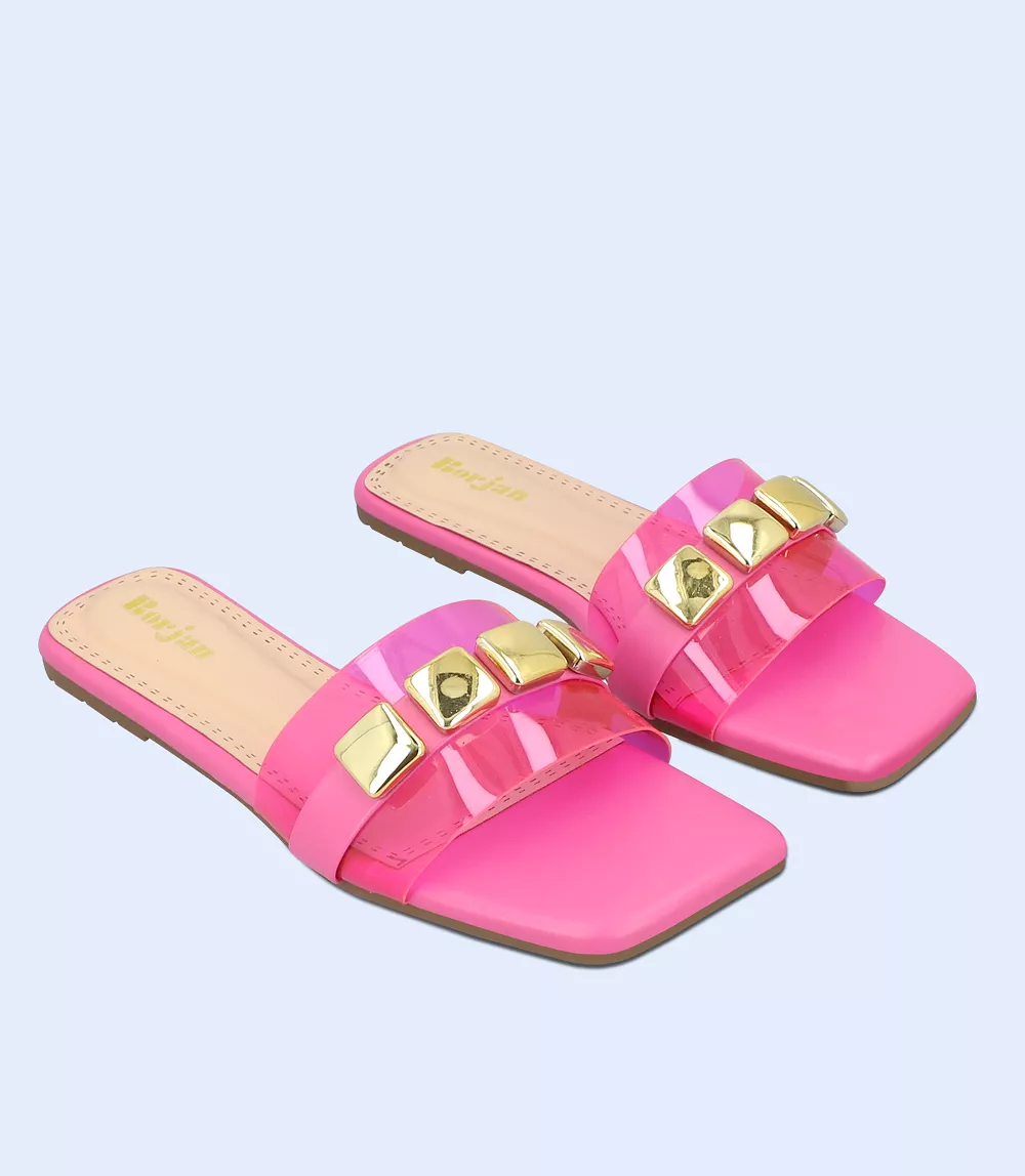 Women's Fuschia Casual Slipper