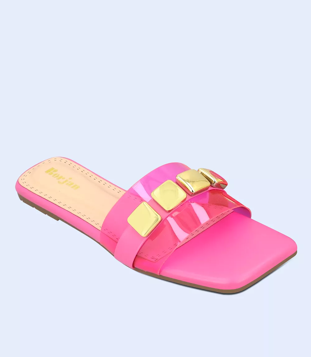 Women's Fuschia Casual Slipper