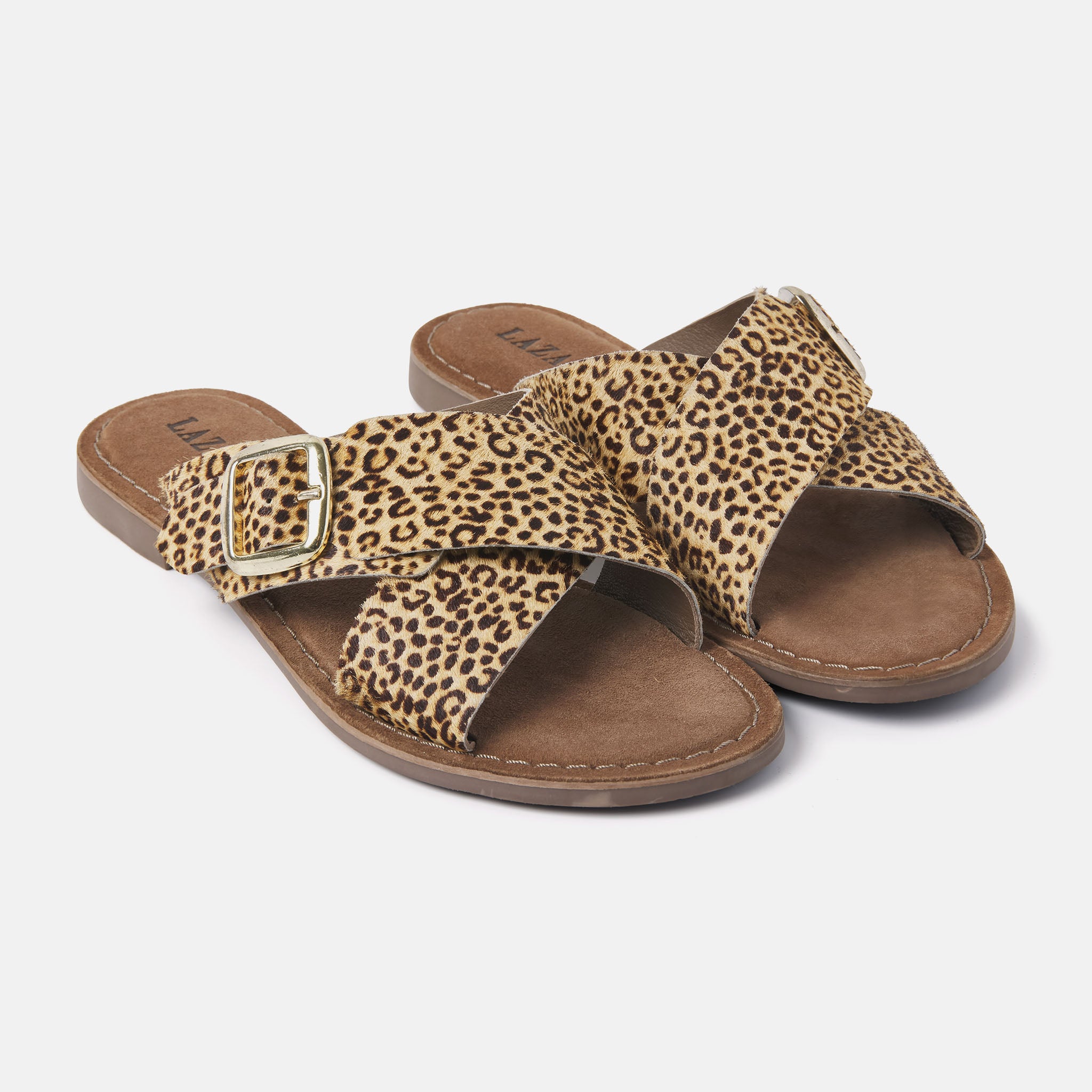 Women's Leopard Slippers 75.323