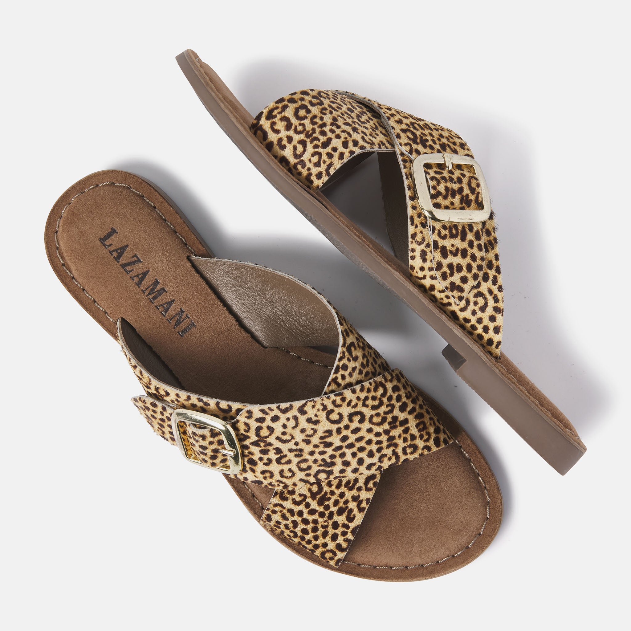 Women's Leopard Slippers 75.323