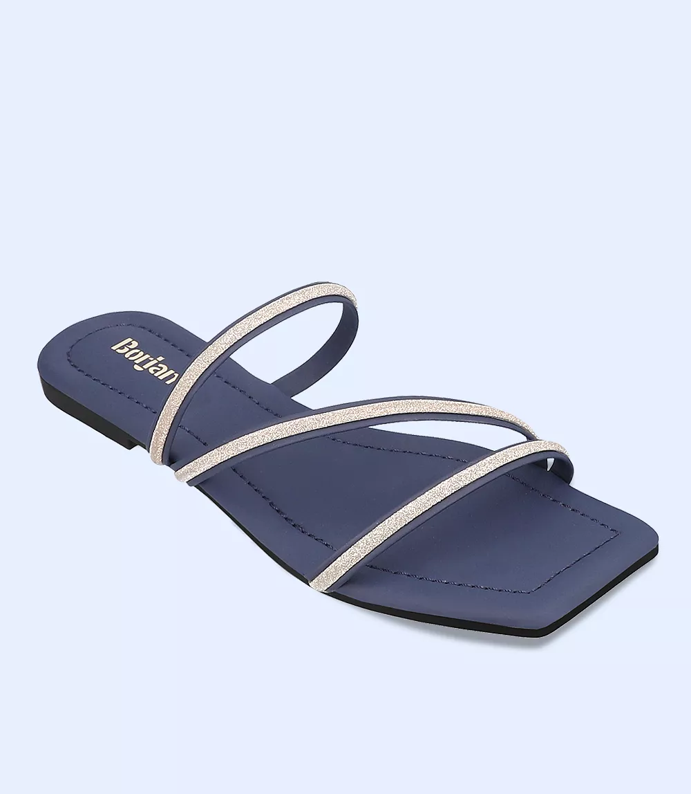 Women's Navy Casual Slipper