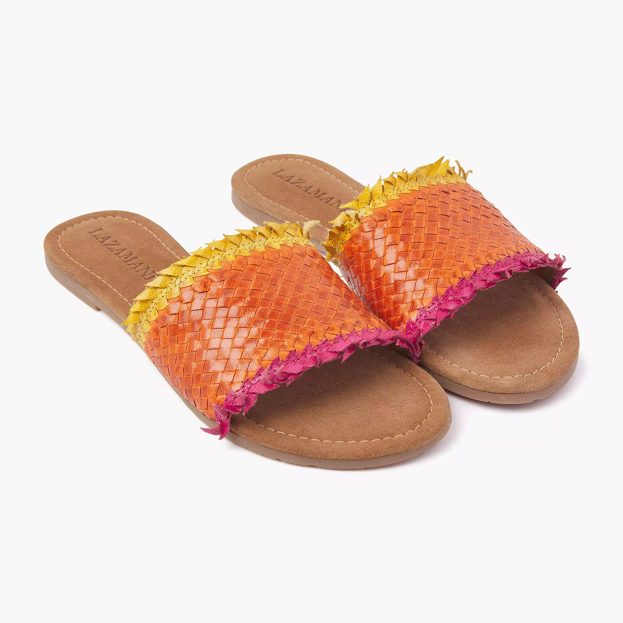 Women's Orange Slippers - 33.486