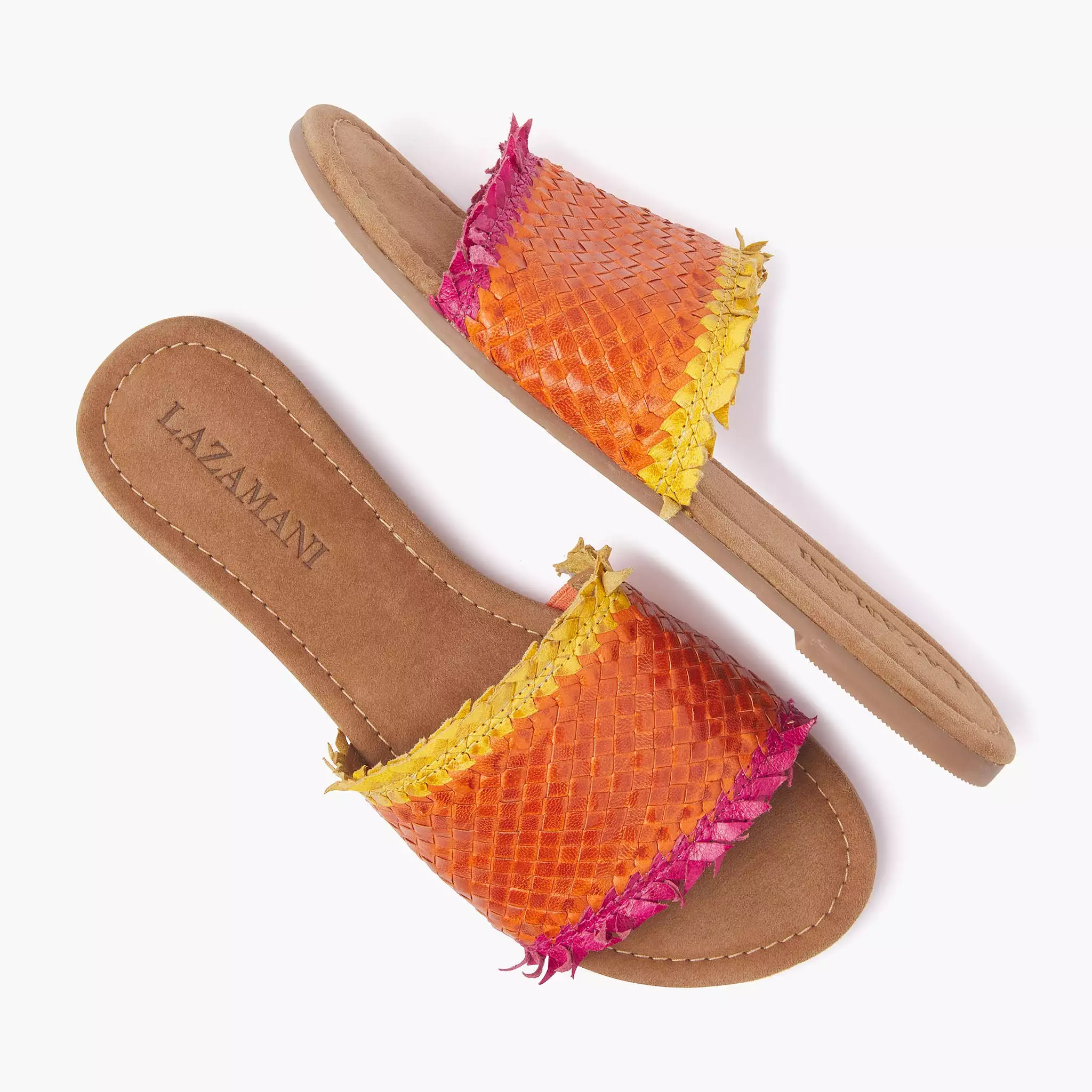 Women's Orange Slippers - 33.486