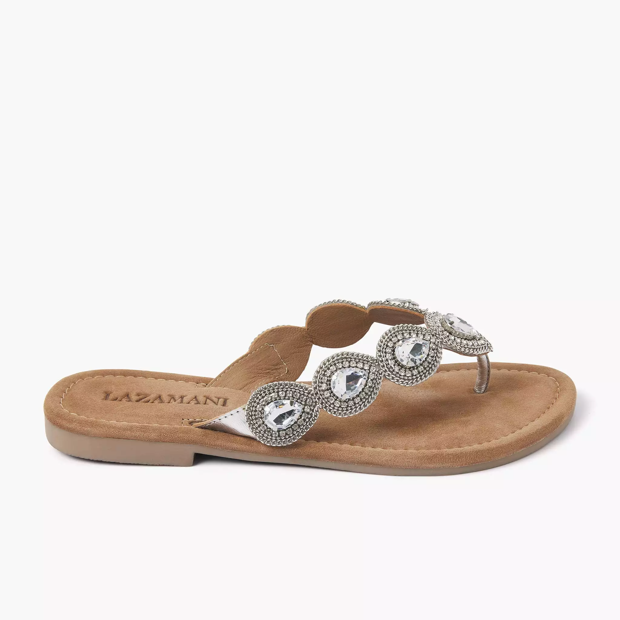 Women's Silver Slippers 33.515 - Shop Now!