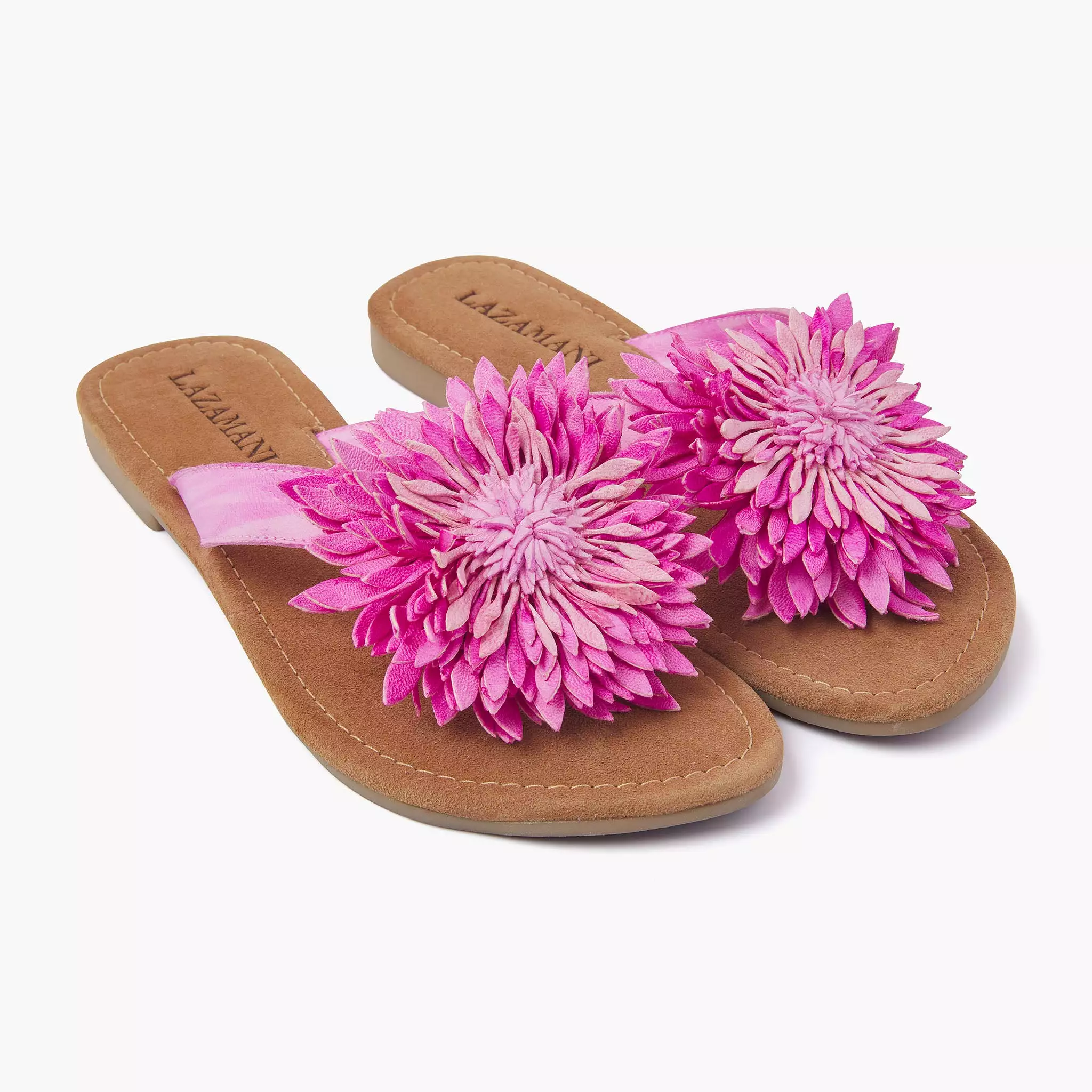 Women's Slippers 33.506 Pink Flower