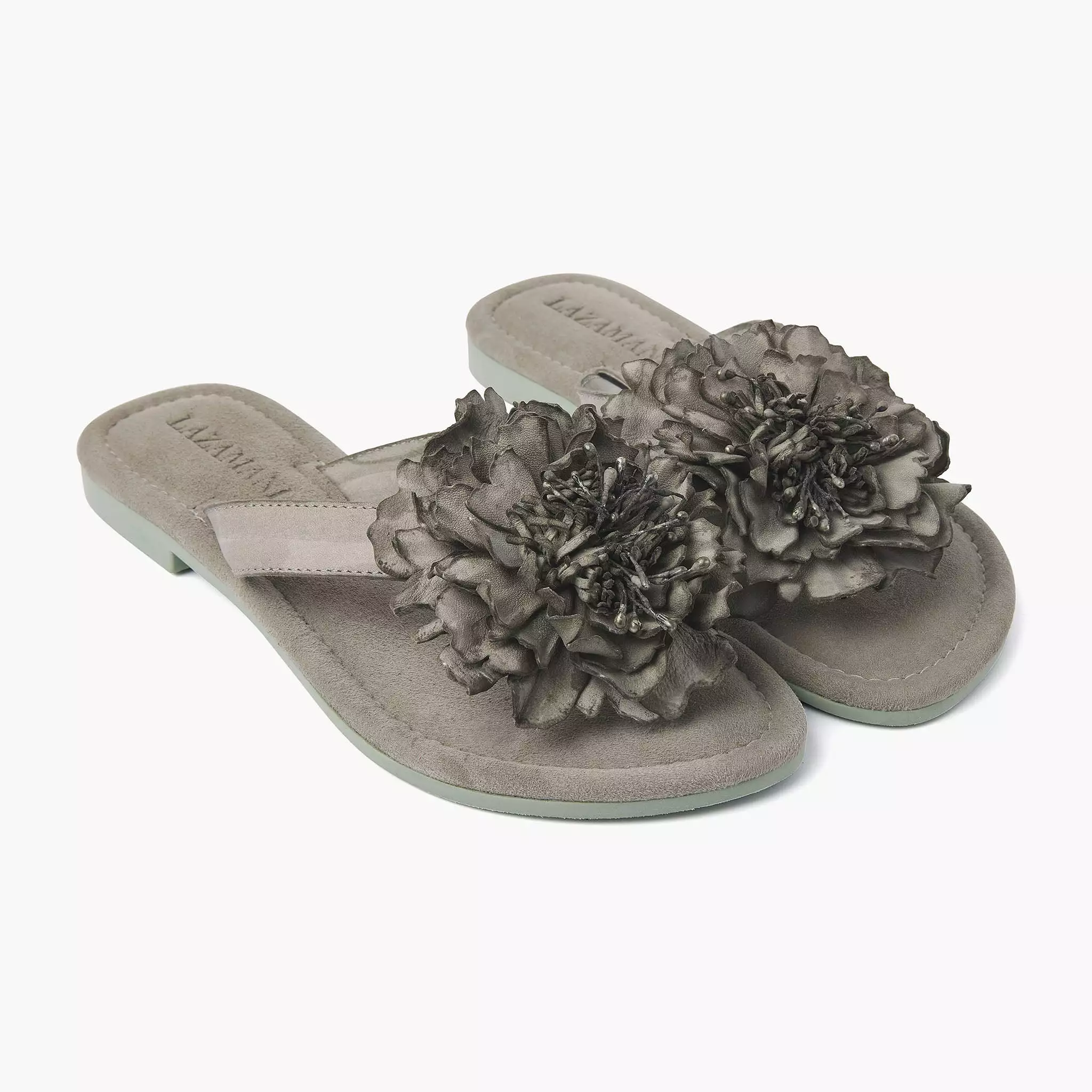 Women's Slippers Size 33.517 Sage