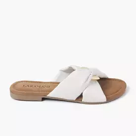 Women's White Slippers 33.530