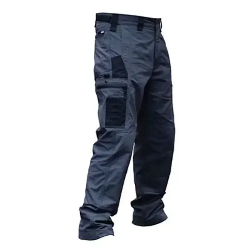 Xituodai men's cargo pants with multiple pockets for work, tactical wear-resisting trousers, suitable for autumn and winter.